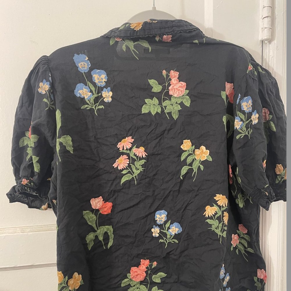 Reformation-Hara Top Night Bloom XL